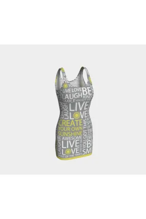 Affirmations Bodycon Dress