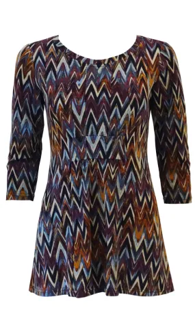 ANNA ZigZag Tunic - FINAL SALE