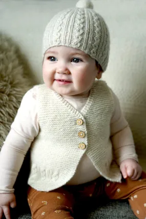 Baby Cakes Millar Vest, Hat & Booties Bc120 4ply 0-18 months Knitting Pattern