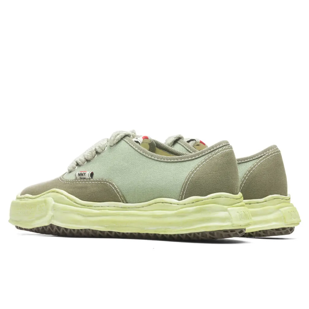 Baker Low OG Sole Over Dyed Canvas Sneaker - Green