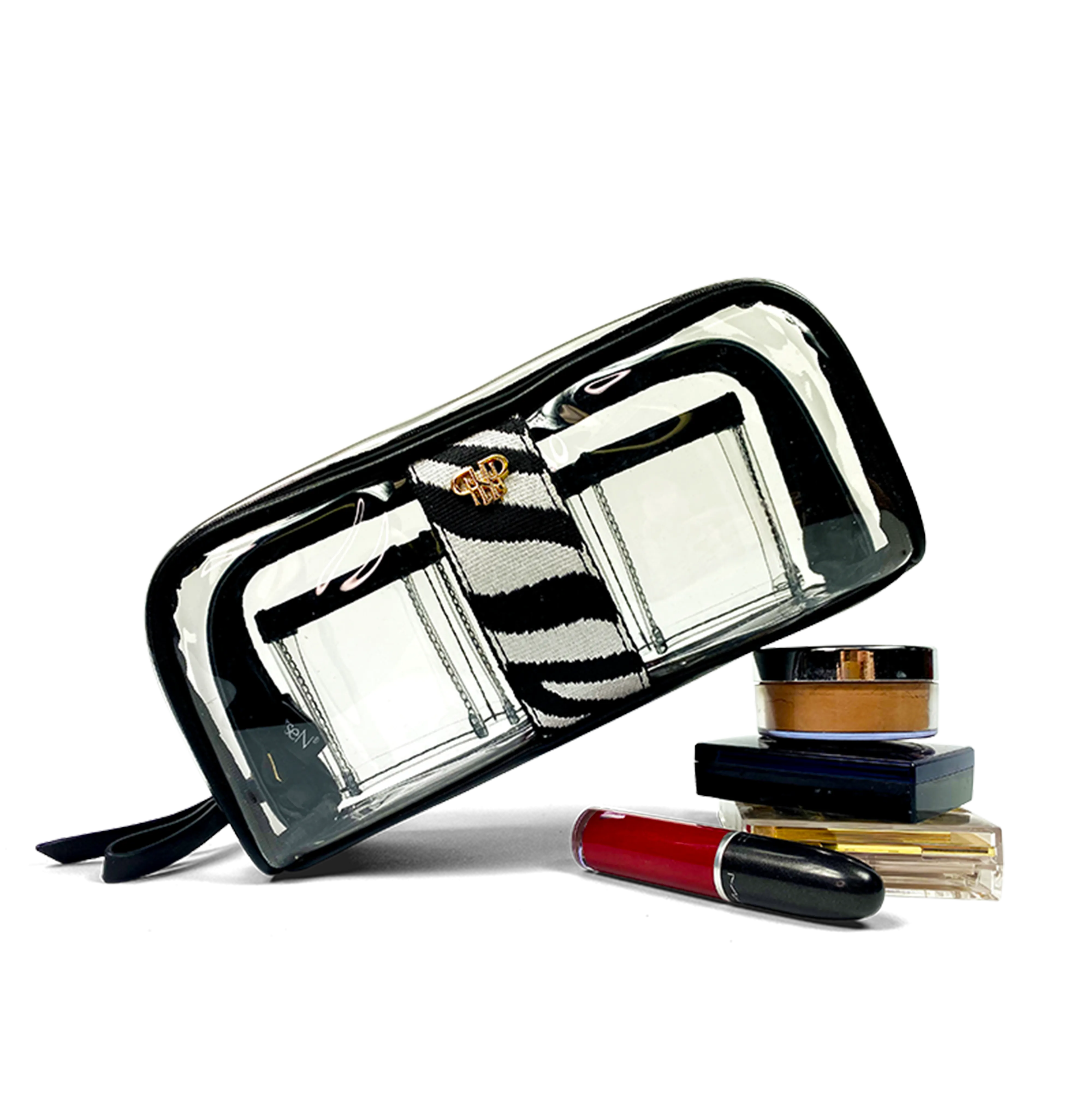 Bombshell Makeup Case -  Zebra