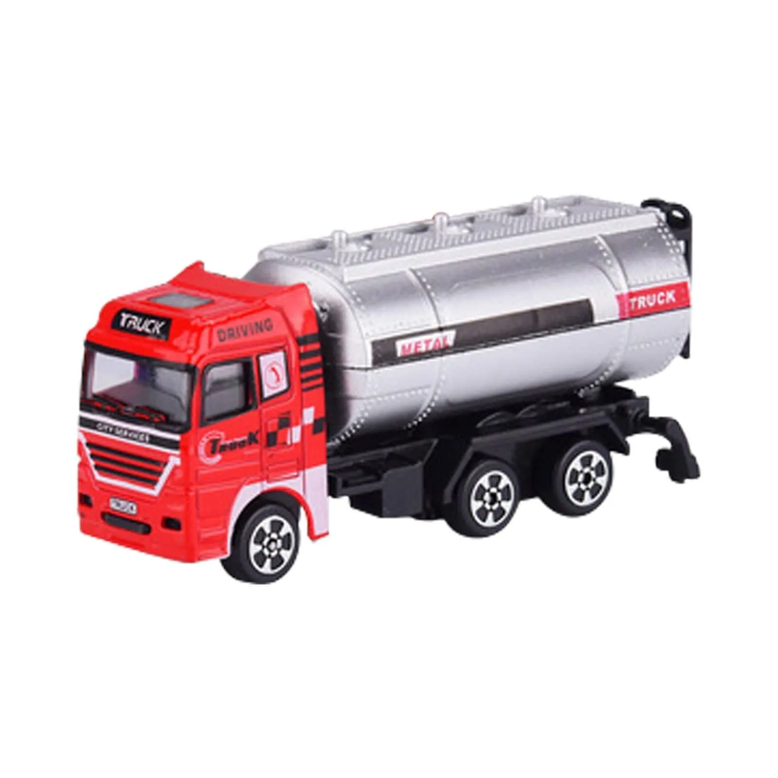 Die-cast Alloy Fire Truck Toys Set Simulation Fire Sandbox Game Rescue Car Tower Vehicles Kids Educational Best Birthday Gifts