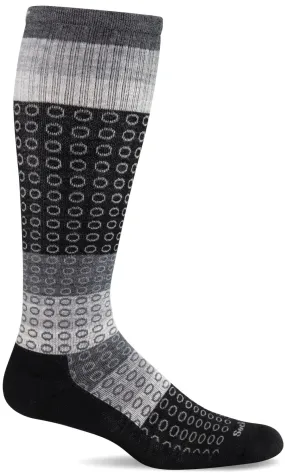 Full Circle Black Wide Calf Compression Sock