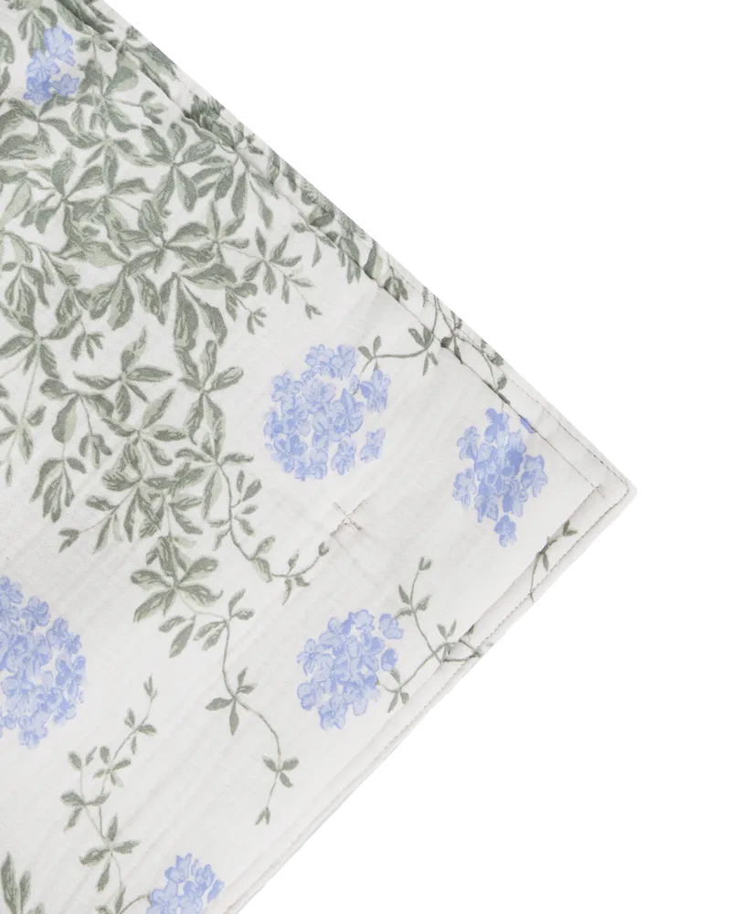 Garbo&Friends Plumbago Filled Muslin Blanket