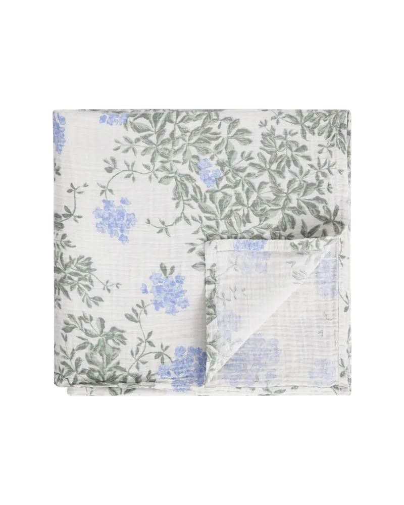 Garbo&Friends Plumbago Muslin Swaddle Blanket