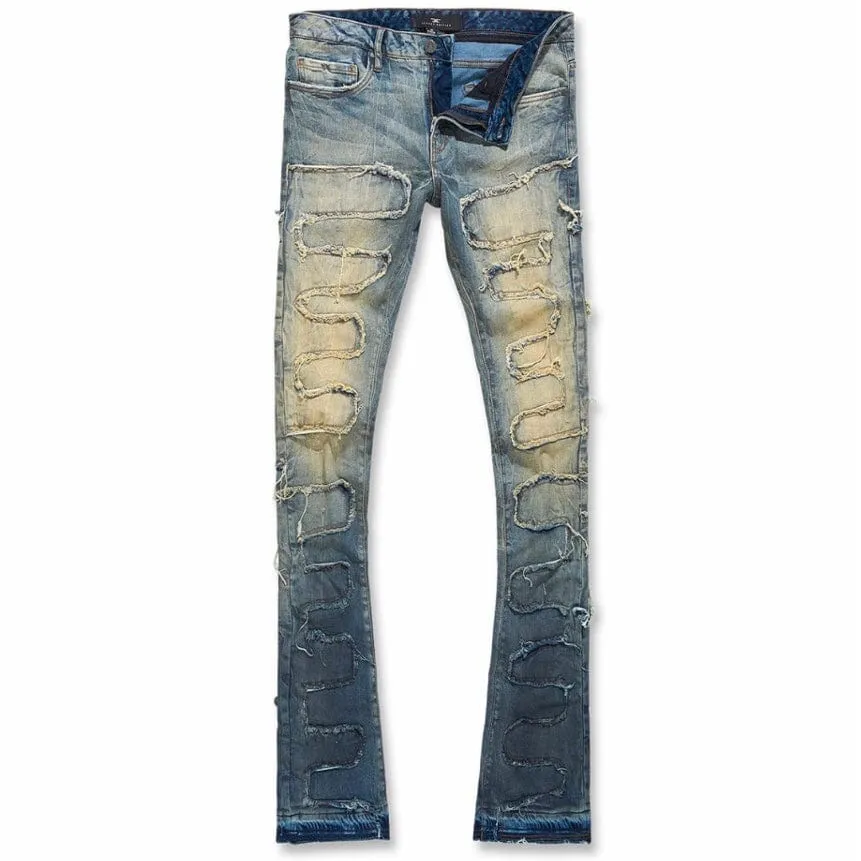 Jordan Craig Martin Stacked Python Denim (Vintage) JTF1130