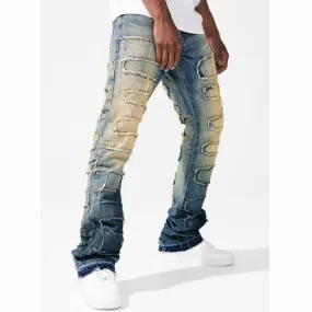 Jordan Craig Martin Stacked Python Denim (Vintage) JTF1130