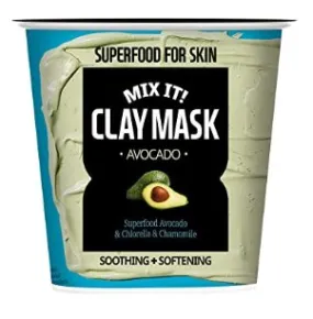 Mascarilla facial SUPERFOOD FOR SKIN MIX IT! CLAY MASK AVOCADO de Farm Skin