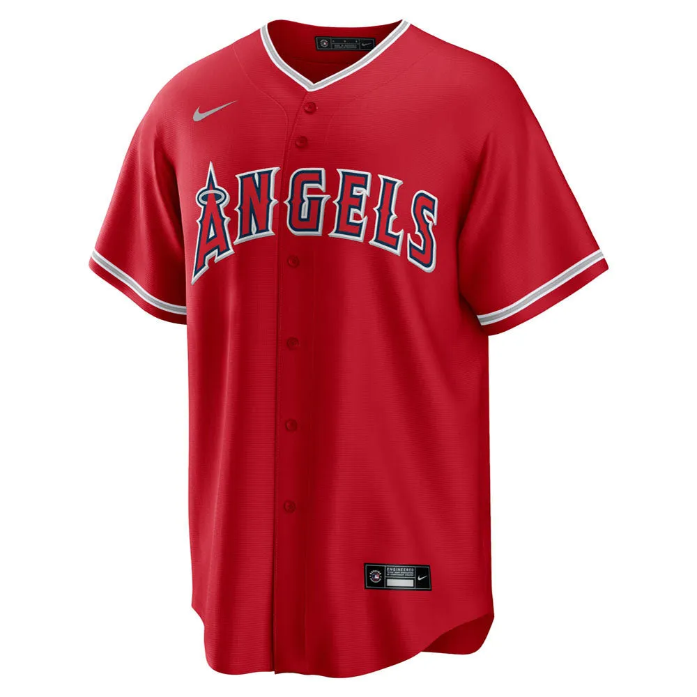 Men's Los Angeles Angels Anthony Rendon Alternate Player Name Jersey - Red