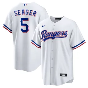 Men's Texas Rangers Corey Seager Home Player Jersey - White