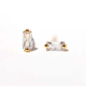 Mini Baguette Studs