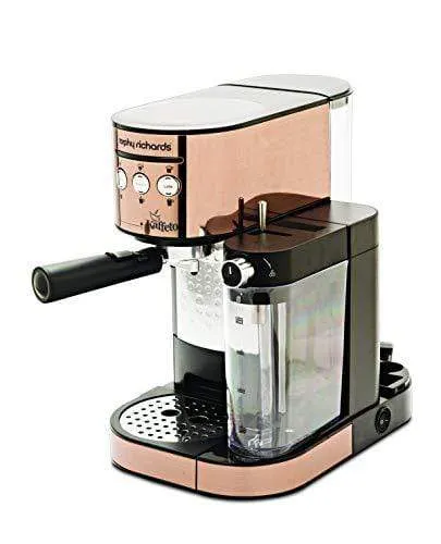 Morphy Richards Kaffeto 1350 W Milk Frother and Coffee Maker