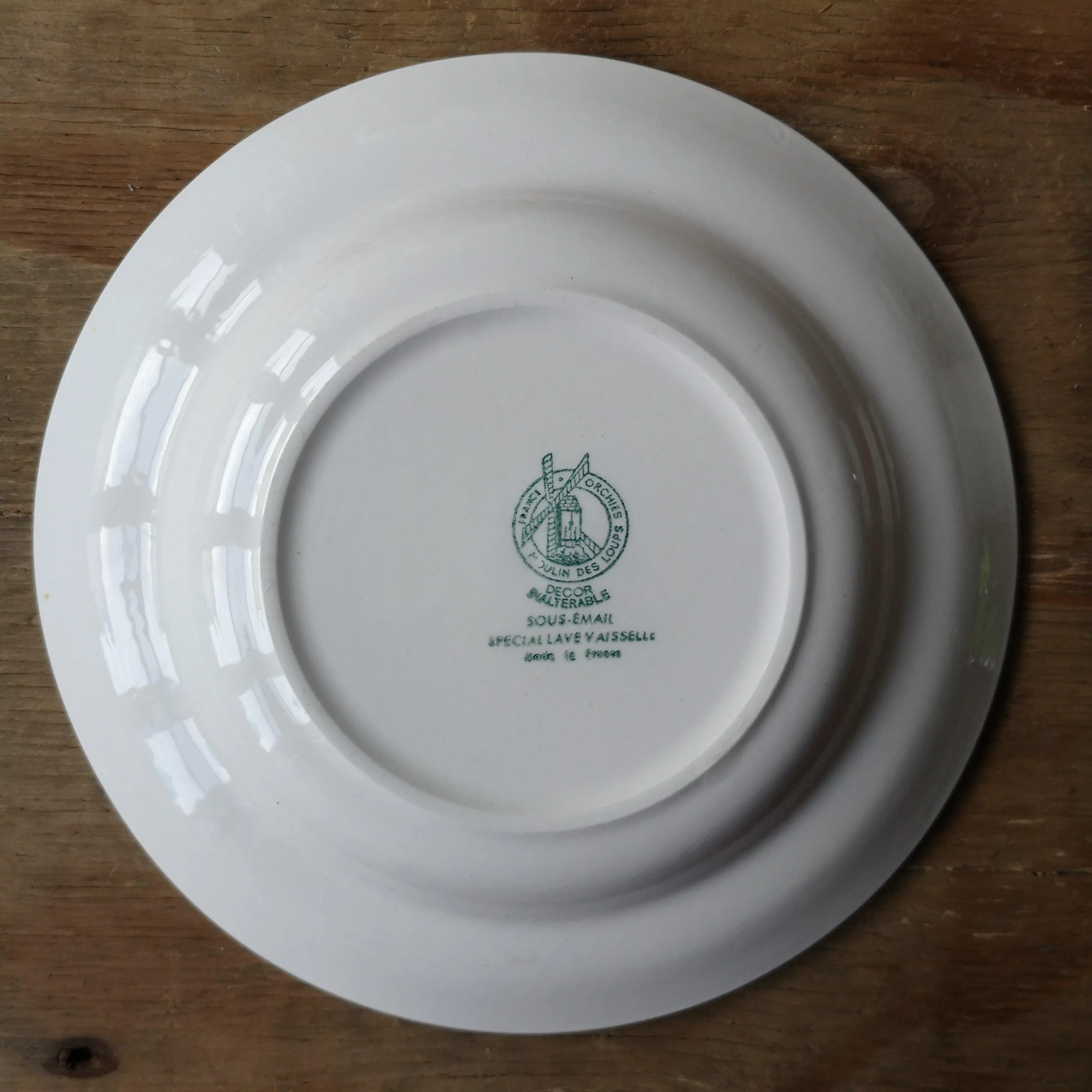 MOULIN DES LOUPS  | Vintage plate ヴィンテージプレート3