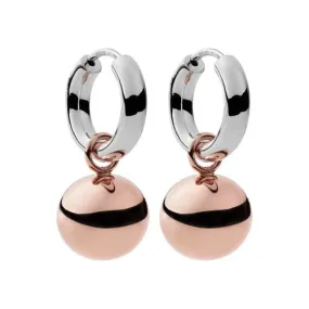 NAJO Shayla Earring Sterling Silver and Rose Gold