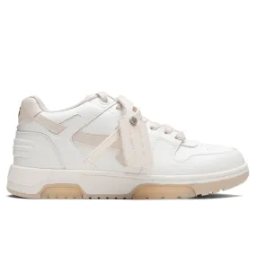 Out Of Office Calf Leather - White/Beige