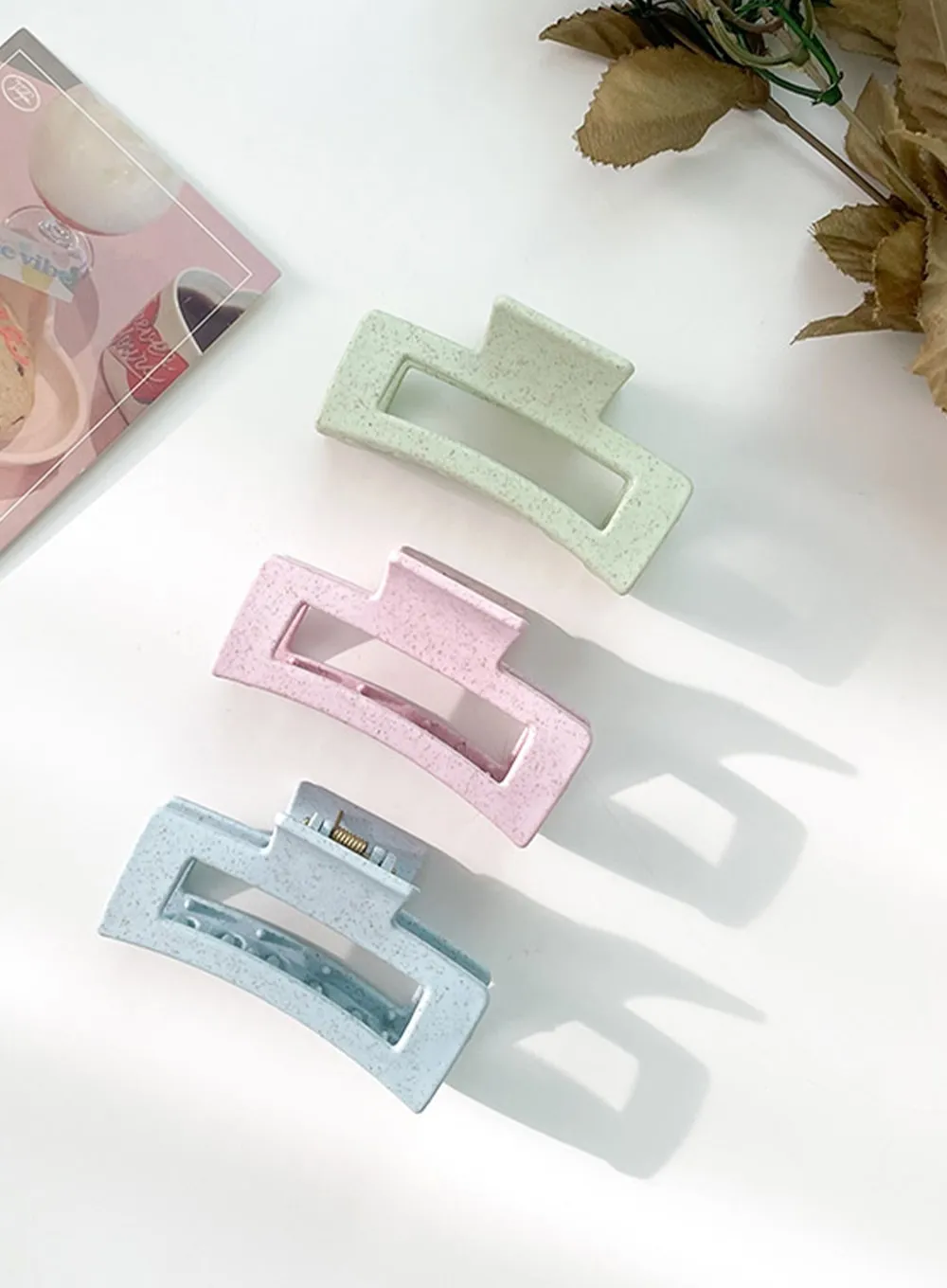 Square Claw Hair Clip IO12