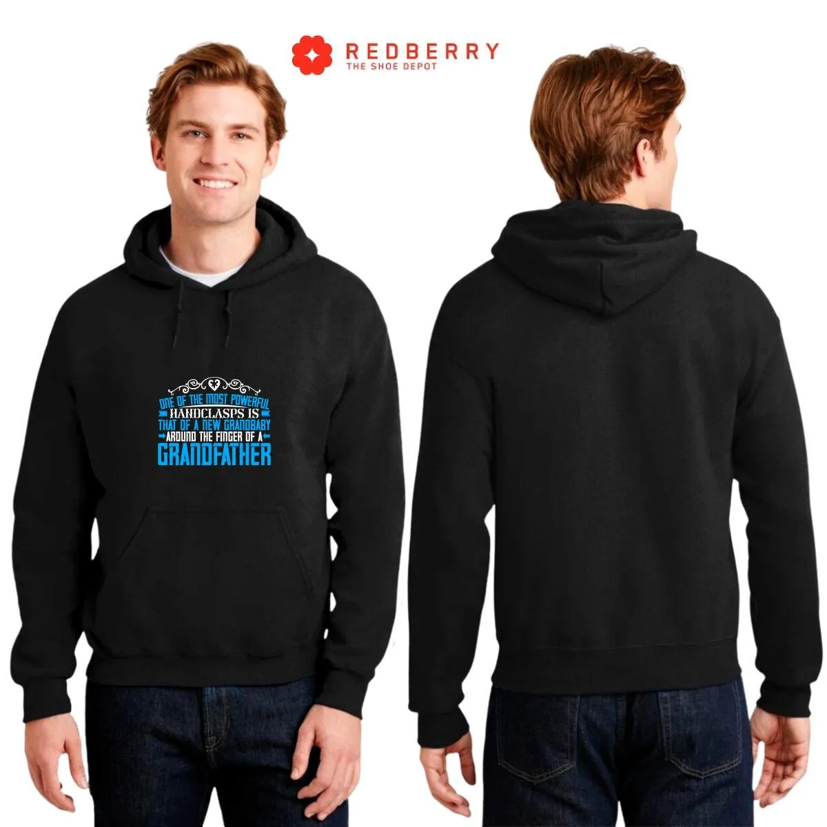 Sudadera Hombre  Hoodie Abuelo Papá Padre Hijo Hija 039