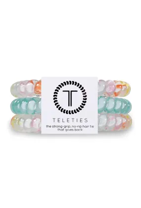 TELETIES Small Hair Ties -Garden Party