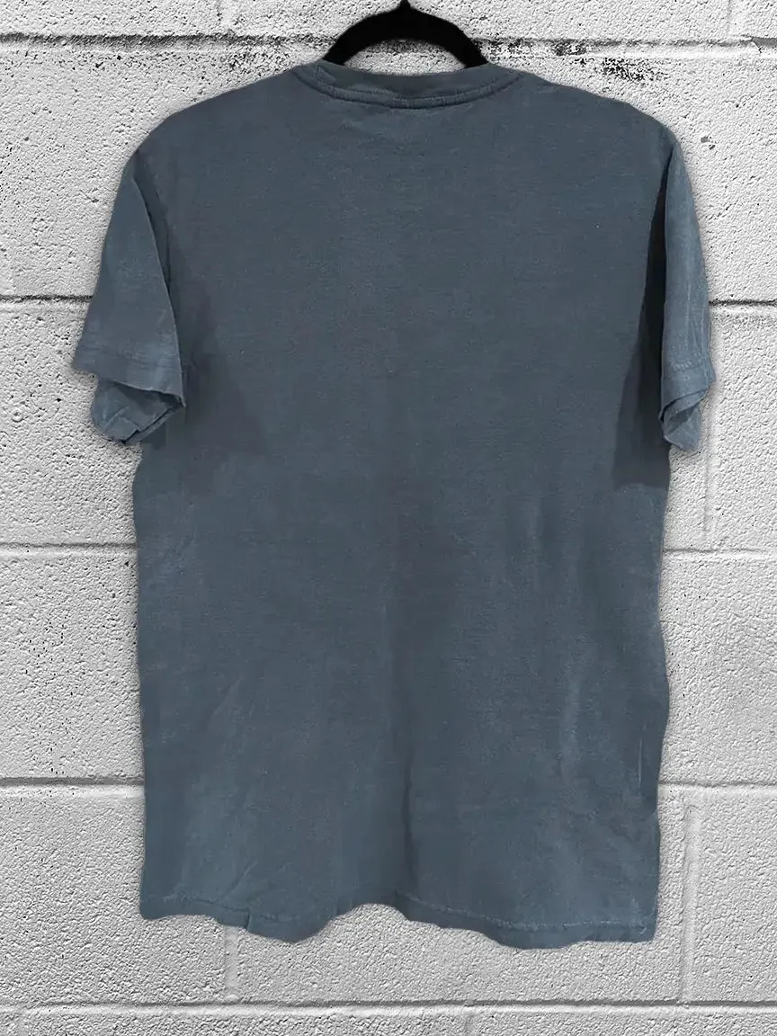 VINTAGE RISE ABOVE ALL TEE *DENIM BLUE*