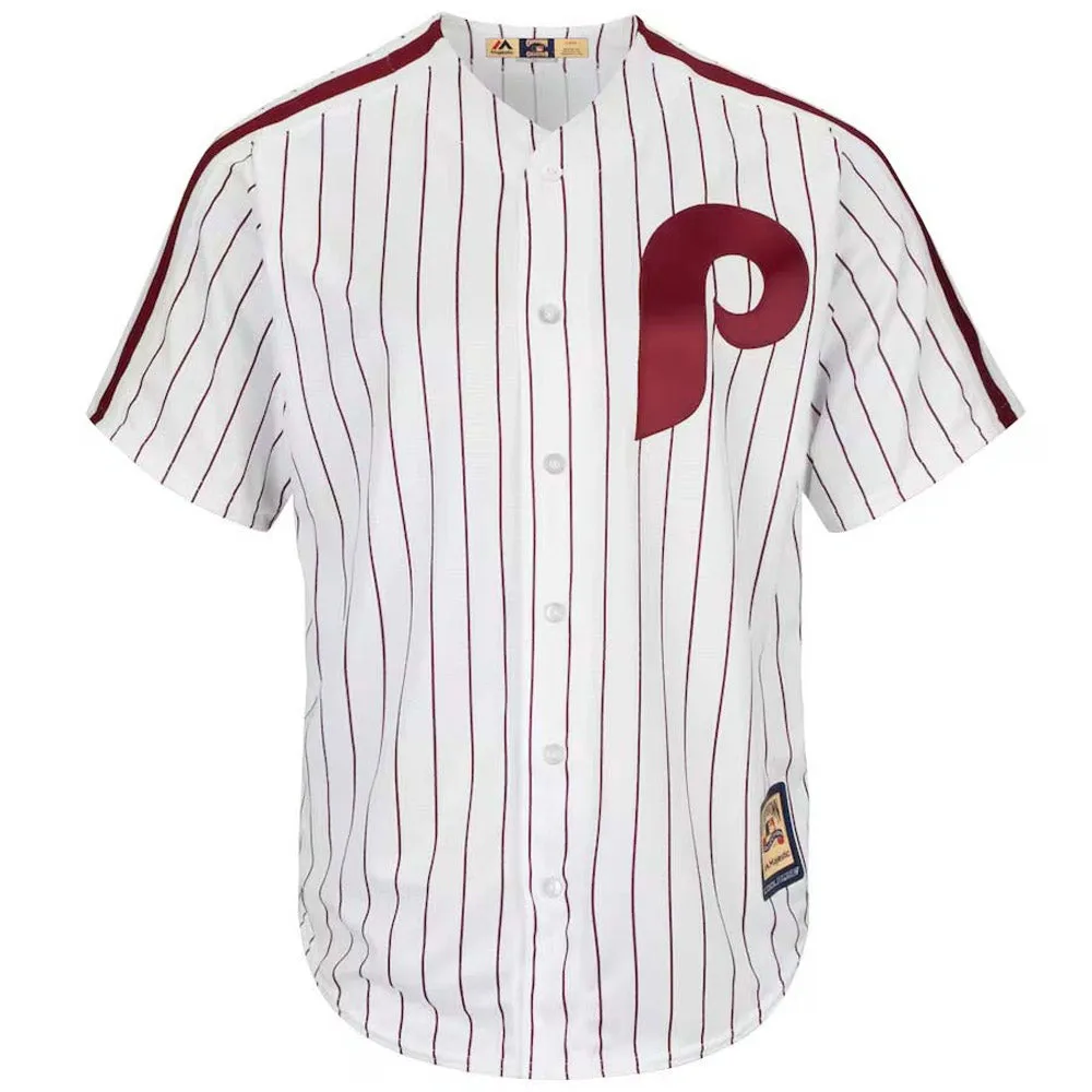 Youth Philadelphia Phillies Steve Carlton Replica Home Jersey - White