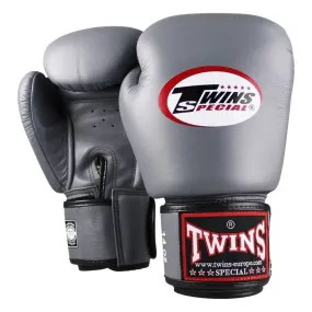 泰拳拳套 Thai Boxing Gloves : TWINS BGVL3 SILVER